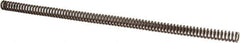 Associated Spring Raymond - 1/2" Hole Diam, 9/32" Rod Diam, 12" Free Length, Gold Die Spring - 57.6 Lb Max Deflection, 3.6" Max Deflection, Heavy Duty, Chromium Alloy Steel - Industrial Tool & Supply