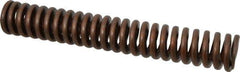 Associated Spring Raymond - 1-1/4" Hole Diam, 5/8" Rod Diam, 8" Free Length, Gold Die Spring - 787.2 Lb Max Deflection, 2.4" Max Deflection, Heavy Duty, Chromium Alloy Steel - Industrial Tool & Supply