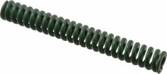 Associated Spring Raymond - 3/4" Hole Diam, 3/8" Rod Diam, 5-1/2" Free Length, Green Die Spring - 295.6 Lb Max Deflection, 1.38" Max Deflection, Extra Heavy Duty, Chromium Alloy Steel - Industrial Tool & Supply