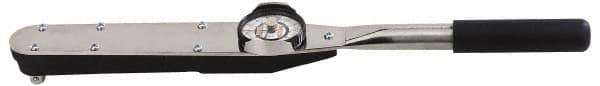 Proto - 1/2" Drive Dial Torque Wrench - 250 N/m Torque, 21-1/2" OAL, 5 N/m Graduation, Fixed Head - Industrial Tool & Supply
