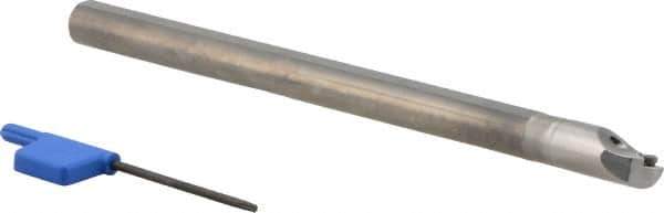 Iscar - 0.413" Min Bore Diam, 6" OAL, 3/8" Shank Diam, E-SWUB Indexable Boring Bar - WB.. 520L Insert, Screw or Clamp Holding Method - Industrial Tool & Supply