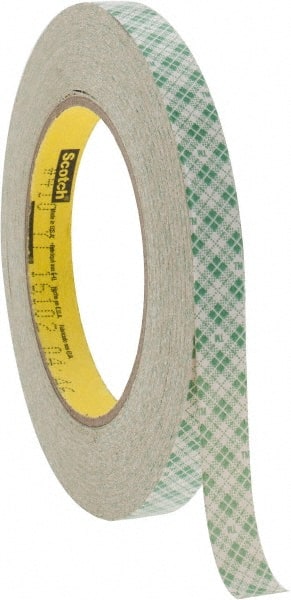 3M - 1/2" x 36 Yd Rubber Adhesive Double Sided Tape - Industrial Tool & Supply