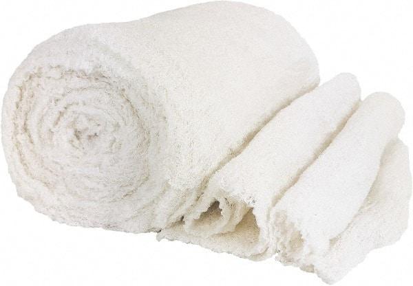 PRO-SOURCE - 100 Piece, 60 Yd. Lint Free, Bleached, White Cheesecloth - 22 Inch Long x 9 Inch Wide Sheet, Roll - Industrial Tool & Supply