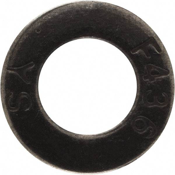 Value Collection - 5/16" Screw, Grade SAE 1035-1050 Steel Structural Flat Washer - 11/32" ID x 11/16" OD, Plain Finish - Industrial Tool & Supply