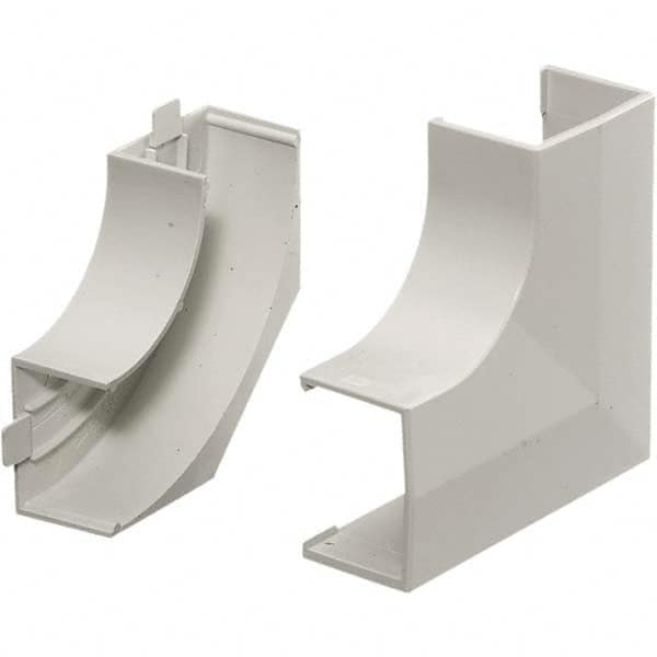 Hubbell Wiring Device-Kellems - Raceway Fittings & Accessories Raceway Fitting/Accessory Type: Flat Elbow For Use With: Hubbell PL1/PlugTrak Series Raceways - Industrial Tool & Supply