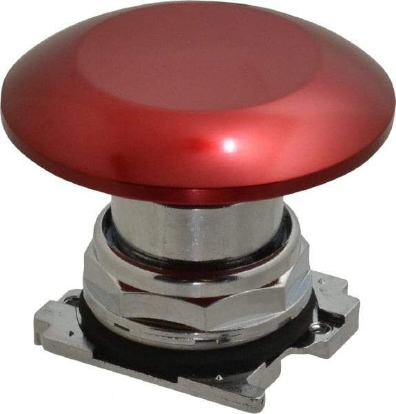 Eaton Cutler-Hammer - Extended Jumbo Mushroom Head Pushbutton Switch Operator - Red, Round Button, Nonilluminated - Industrial Tool & Supply