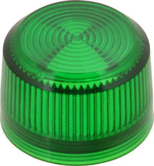 Eaton Cutler-Hammer - Round Pilot and Indicator Light Lens - Green - Industrial Tool & Supply