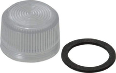 Eaton Cutler-Hammer - Round Pilot and Indicator Light Lens - Clear - Industrial Tool & Supply