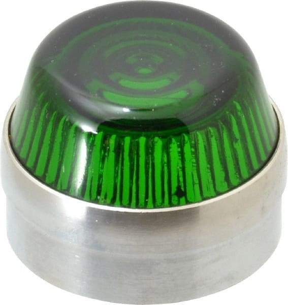 Eaton Cutler-Hammer - Round Pilot and Indicator Light Lens - Green - Industrial Tool & Supply