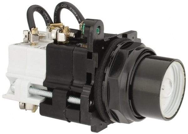 Eaton Cutler-Hammer - 120 VAC/VDC Incandescent Press-to-Test Indicating Light - Corrosion Resistant, Oiltight, Watertight - Industrial Tool & Supply