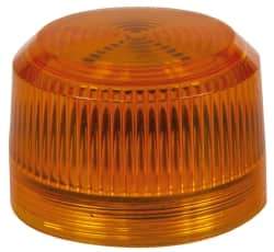 Eaton Cutler-Hammer - Round Pilot and Indicator Light Lens - Amber - Industrial Tool & Supply