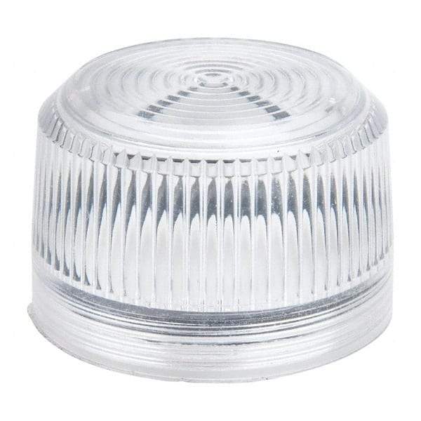 Eaton Cutler-Hammer - Round Pilot and Indicator Light Lens - Clear - Industrial Tool & Supply