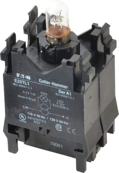 Eaton Cutler-Hammer - 120 VAC Incandescent Indicating Light - Industrial Tool & Supply