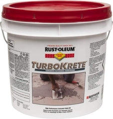 Rust-Oleum - 3.5 Gal Epoxy Patch Kit - Gray, 6.5 Sq Ft Coverage, 100% Solids Epoxy/Aggregate Patching Compound - Industrial Tool & Supply