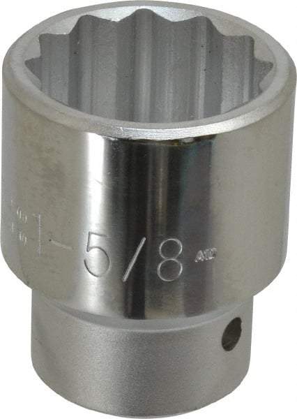 Proto - 1-5/8", 1" Drive, Standard Hand Socket - 12 Points, 3-1/4" OAL - Industrial Tool & Supply