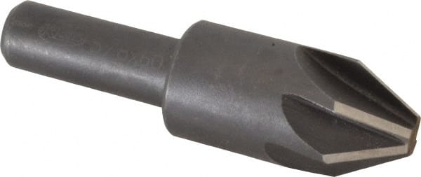 Keo - 5/8" Head Diam, 3/8" Shank Diam, 6 Flute 60° High Speed Steel Countersink - Industrial Tool & Supply