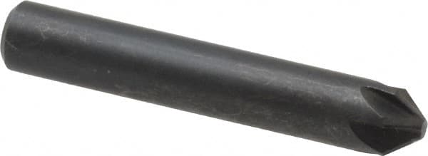Keo - 1/4" Head Diam, 1/4" Shank Diam, 6 Flute 82° High Speed Steel Countersink - Industrial Tool & Supply