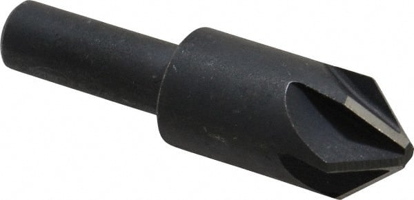 Keo - 5/8" Head Diam, 3/8" Shank Diam, 6 Flute 82° High Speed Steel Countersink - Industrial Tool & Supply