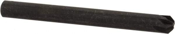 Keo - 1/8" Head Diam, 1/8" Shank Diam, 6 Flute 90° High Speed Steel Countersink - Bright Finish, 1-1/4" OAL, Single End, Straight Shank, Right Hand Cut - Industrial Tool & Supply