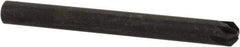 Keo - 1/8" Head Diam, 1/8" Shank Diam, 6 Flute 90° High Speed Steel Countersink - Bright Finish, 1-1/4" OAL, Single End, Straight Shank, Right Hand Cut - Industrial Tool & Supply