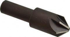 Keo - 3/4" Head Diam, 1/2" Shank Diam, 6 Flute 90° High Speed Steel Countersink - Industrial Tool & Supply