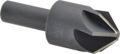 Keo - 1" Head Diam, 1/2" Shank Diam, 6 Flute 90° High Speed Steel Countersink - Industrial Tool & Supply