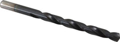 Chicago-Latrobe - Letter P 135° High Speed Steel Jobber Drill - TiAlN Finish, Right Hand Cut, Spiral Flute, Straight Shank, 4-5/8" OAL, Split Point - Industrial Tool & Supply