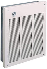 Marley - 240, 208 Volt, 2,000, 1,500 Watt, 8.3, 7.2 Amps, 100 CFM, 6,826/5,120 BTU, Fan Forced Wall Heater - 15-3/4 Wide x 1-3/8 Deep x 19-1/8 High - Industrial Tool & Supply