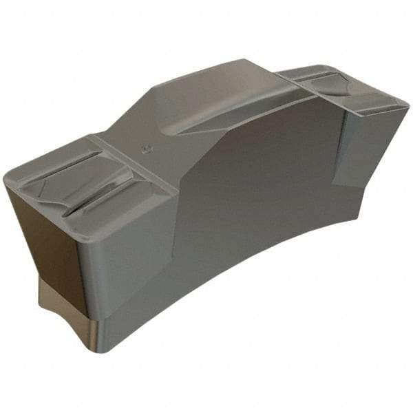 Iscar - 508TGMF Grade IC428, 5mm Cutting Width Carbide Grooving Insert - 3mm Max Depth of Cut, Neutral, 0.8mm Corner Radius, Al2O3 Finish - Industrial Tool & Supply