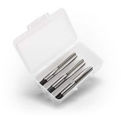 Titan USA - Tap Sets; Thread Size: #4-40 ; Number of Flutes: 3 ; Chamfer: Bottoming; Plug; Taper ; Material: High Speed Steel ; Finish/Coating: Uncoated ; Thread Direction: Right Hand - Exact Industrial Supply