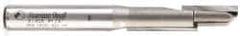 Amana Tool - 1/2" Diam, 1/2" Shank Diam, 2" Length of Cut, 2 Flute Straight Plunge Router Bit - 4-1/4" Overall Length, Carbide Tipped - Industrial Tool & Supply