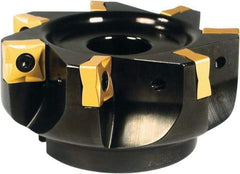 Sumitomo - 4 Inserts, 2" Cutter Diam, 0.575" Max Depth of Cut, Indexable High-Feed Face Mill - 0.312" Arbor Hole Diam, 1-3/4" High, SN.X Inserts, Series SumiMill Spider Mill - Industrial Tool & Supply