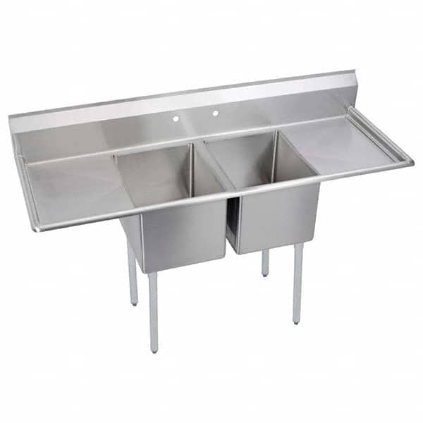 Sinks; Type: Scullery Sink; Outside Length: 70.000; Outside Length: 70; Outside Width: 25-3/4; 25.75 in; Outside Height: 45; Outside Height: 45 in; 45.0 in; 45.0000; Material: Stainless Steel; Inside Length: 16; Inside Length: 16 in; 16.0 mm; Inside Width