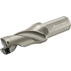 Walter - 92mm Max Drill Depth, 2xD, 46mm Diam, Indexable Insert Drill - 2 Inserts, 40mm Shank Diam, Flange Shank - Industrial Tool & Supply