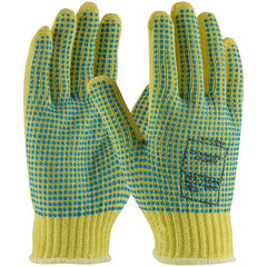 ‎08-K350PDD/XL Gloves w/Kevlar Brand - 100% Kevlar - 7 Gg - M. Wgt - ANSI2 Dots 2 Sides/Extended Cuff - Exact Industrial Supply