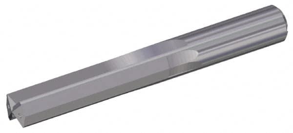 Kennametal - 37/64", 130° Point, Solid Carbide Straight Flute Drill Bit - Industrial Tool & Supply