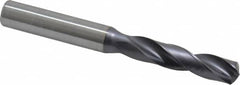 Kennametal - 8.8011mm 140° Spiral Flute Solid Carbide Screw Machine Drill Bit - Industrial Tool & Supply