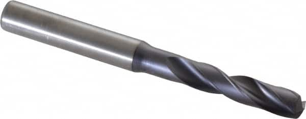 Kennametal - 6.70052mm 140° Spiral Flute Solid Carbide Screw Machine Drill Bit - Industrial Tool & Supply