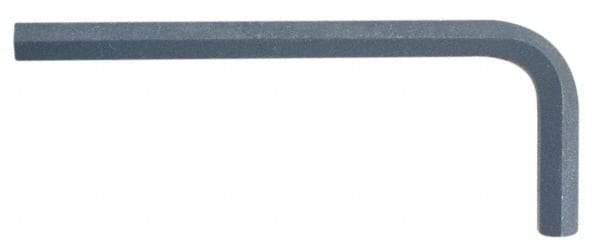 Bondhus - 4mm Hex, Short Arm, Hex Key - 3-21/32" OAL, Protanium High Torque Steel, Metric System of Measurement - Industrial Tool & Supply