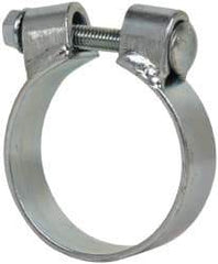 Made in USA - 2.92" ID, Steel Zinc Plated BCE Band Style Clamp - 0.12" Thick, 2-3/4" Hose - Industrial Tool & Supply