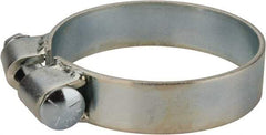 Made in USA - 3.92" ID, Steel Zinc Plated BCE Band Style Clamp - 0.12" Thick, 3-7/8" Hose - Industrial Tool & Supply