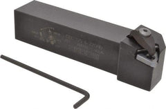 Seco - External Thread, Left Hand Cut, 1-1/4" Shank Width x 1-1/4" Shank Height Indexable Threading Toolholder - 6" OAL, 22EL Insert Compatibility, CE Toolholder, Series Snap Tap - Industrial Tool & Supply