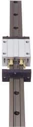 Igus - 500mm OAL x 20mm Overall Width x Self Lubricated Linear Guide Systems - 60mm Between Holes - Industrial Tool & Supply