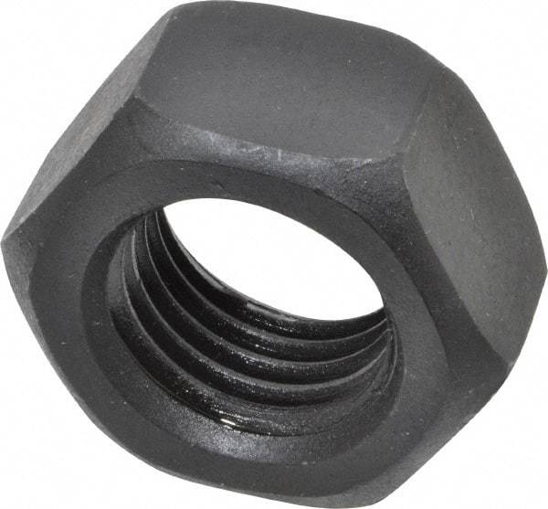 Value Collection - M30x3.50 Steel Right Hand Hex Nut - 46mm Across Flats, 24mm High, Uncoated - Industrial Tool & Supply
