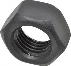 Value Collection - M30x3.50 Steel Right Hand Hex Nut - 46mm Across Flats, 24mm High, Uncoated - Industrial Tool & Supply