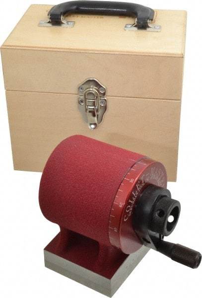 Suburban Tool - 5C Compatible, 48 Increment, Horizontal Standard Collet Indexer - 3-5/8" High Center, 3-3/4" Wide x 3-13/32" Deep Base, 5-9/16" Overall Height, Manual Operation - Industrial Tool & Supply