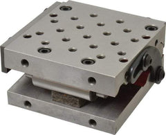 Suburban Tool - 4" Long x 4" Wide x 2" High, Precision Steel Sine Plate - Square to within 0.0002", 0.0002" Tolerance, 3/8-16 Hole - Industrial Tool & Supply