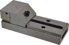 Suburban Tool - 3" Jaw Width, 4-3/4" Jaw Opening Capacity, 1-5/16" Jaw Height, Toolmaker's Vise - Flat Jaw, 0.0002" Parallelism, 0.0002" Squareness, 7-1/2" OAL x 3" OAW x 2-5/8" OAH - Industrial Tool & Supply
