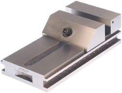 Suburban Tool - 3" Jaw Width, 5" Jaw Opening Capacity, 1-5/16" Jaw Height, Toolmaker's Vise - Flat Jaw, 0.0002" Parallelism, 0.0002" Squareness, 7-1/2" OAL x 3" OAW x 2-5/8" OAH - Industrial Tool & Supply
