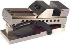 Suburban Tool - 4" Jaw Width x 1-7/16" Jaw Height, 7" Jaw Capacity, Steel, Sine Vise - 11" OAL x 4" Overall Width x 4-5/8" Overall Height, Square to within 0.0003", Parallel to within 0.0003" - Industrial Tool & Supply